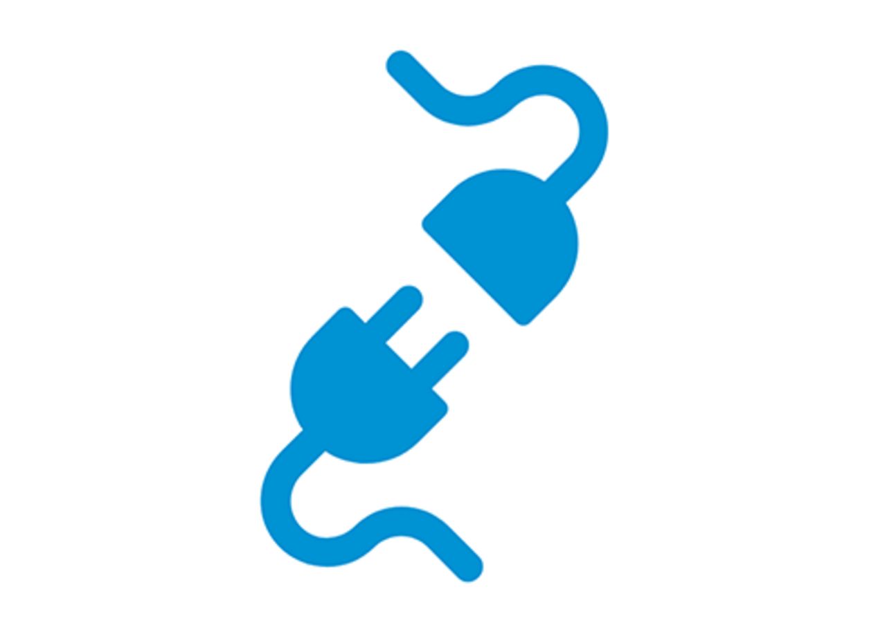 Ein blaues Icon mit dem Thema Auto laden.